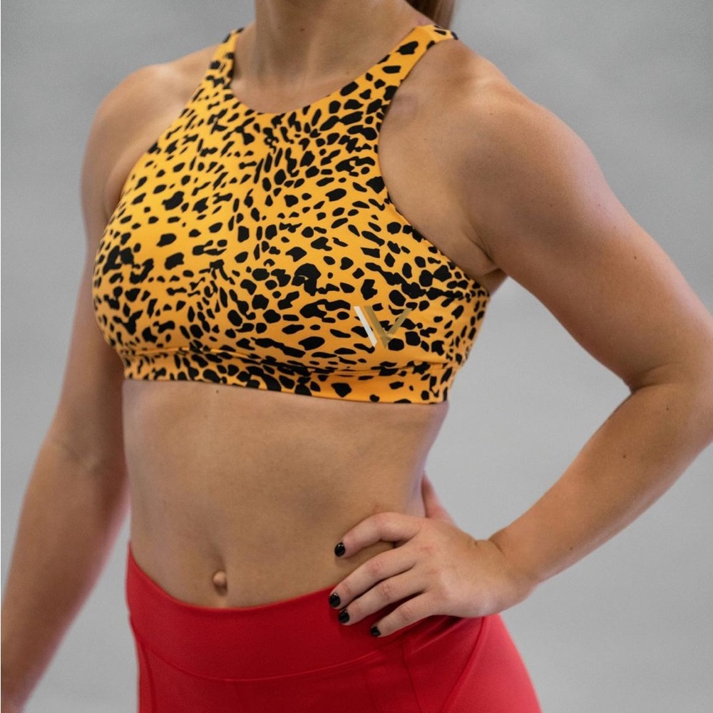 Vull leopard bra